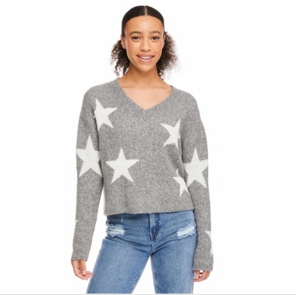 No Bounderies Woman's V-neckline Sweater NWT Suze Medium - Picture 2 of 10